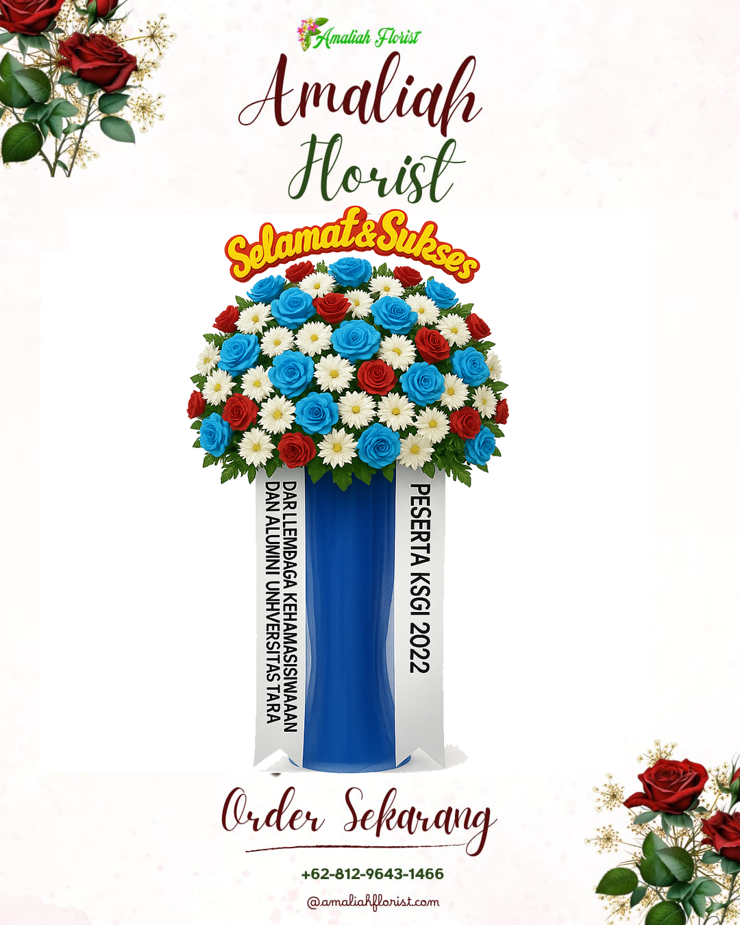 Standing Flowers Megamendung